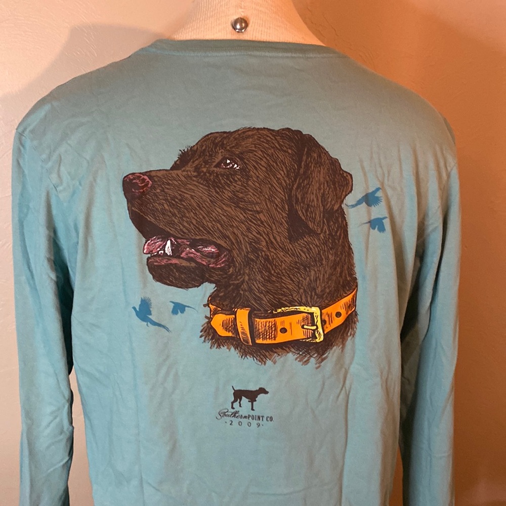 Southern Point Co. long sleeve pocket T-Shirt